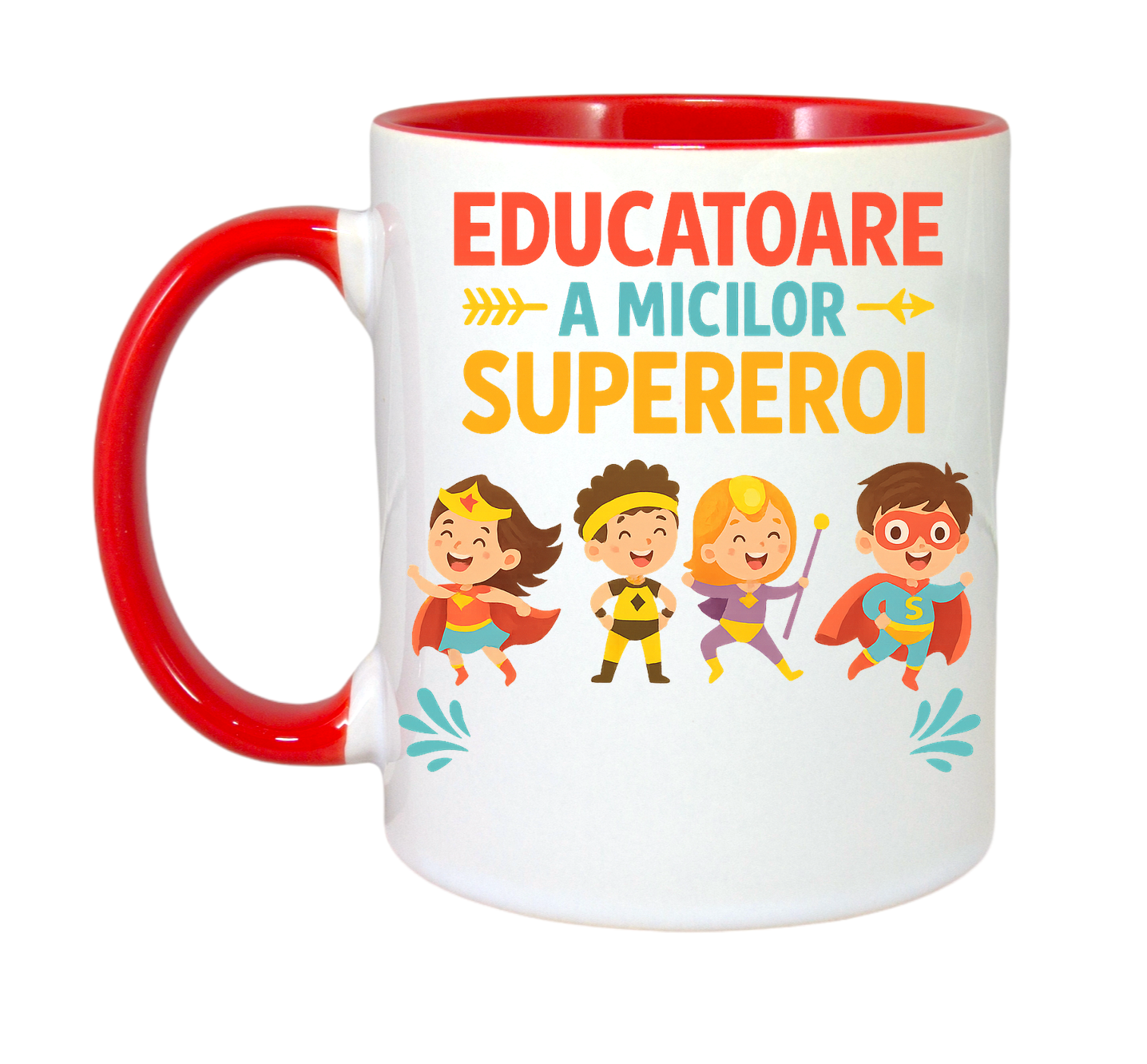 Cana Cadou pentru Educatoare a super micilor Eroi